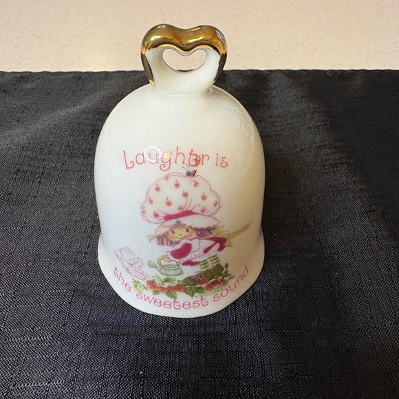 Vintage Strawberry Shortcake Porcelain Bell - Picture 1 of 4
